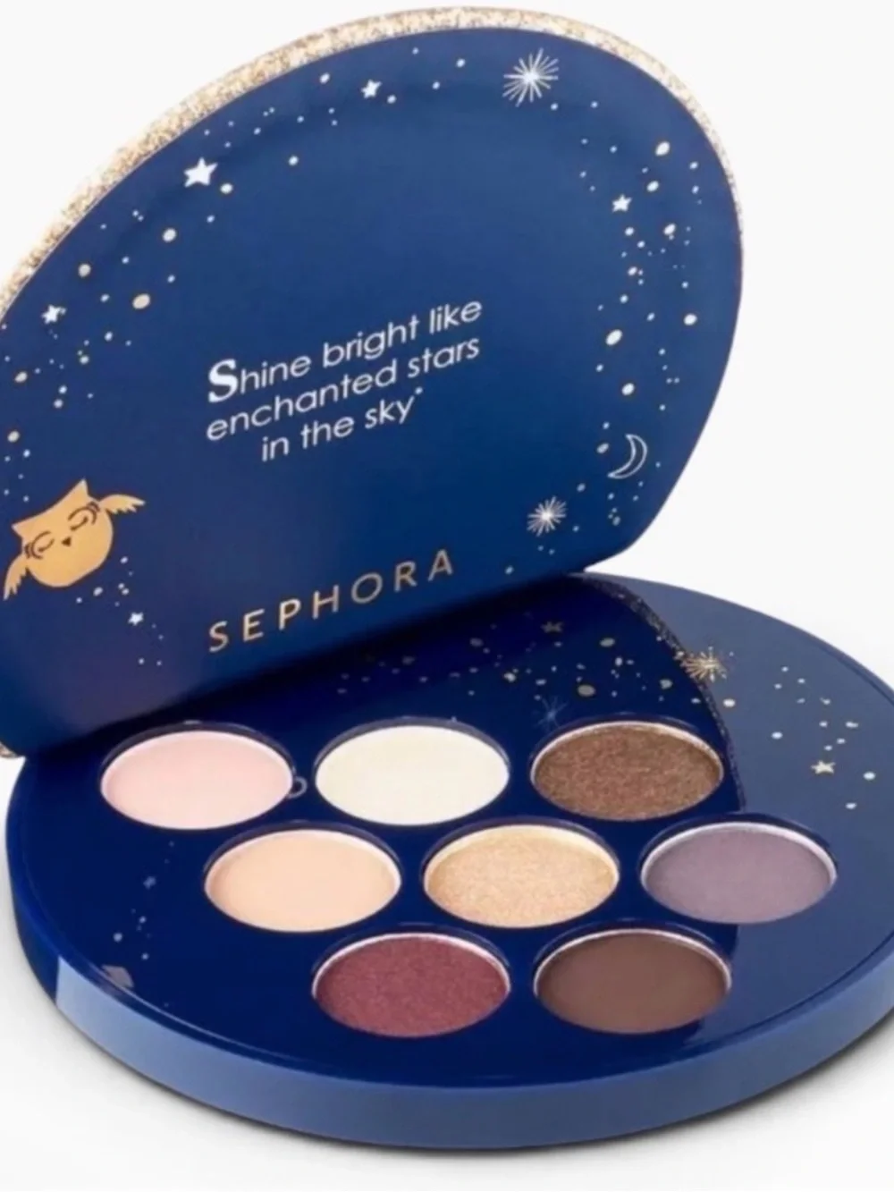 Sephora Eyeshadow Palette in Navy, Gold, Brown and Lavender